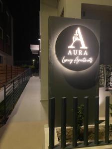 Certifikát, hodnocení, plakát nebo jiný dokument vystavený v ubytování Αura Luxury Apartments