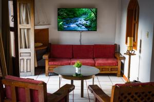 Posezení v ubytování Casa San Juan Jacuzzi Privado Centrica a 5 minutos de la Parroquia