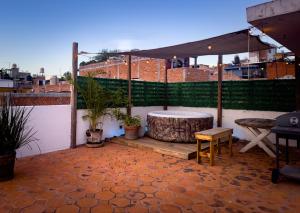 Balkón nebo terasa v ubytování Casa San Juan Jacuzzi Privado Centrica a 5 minutos de la Parroquia