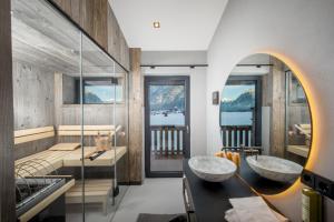 Posteľ alebo postele v izbe v ubytovaní Hotel & Appartements Heigenhauser