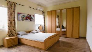 Postel nebo postele na pokoji v ubytování Appartement deluxe, chic et familiale + 8 fotografií