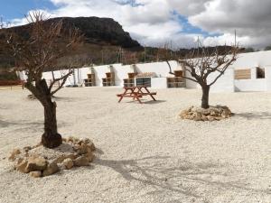 Un paisaje natural cerca del camping