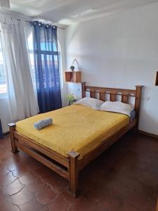 Postel nebo postele na pokoji v ubytování Hotel Cortez Azul