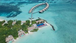 古丽都Noku Maldives, Vignette Collection的空中景色,带有过山车