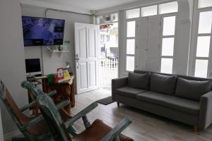 Posezení v ubytování Casa Hotel Alicia Filandia