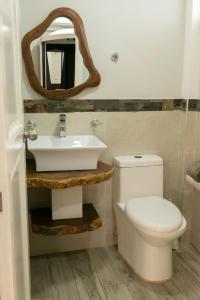 Koupelna v ubytování Casa Hotel Alicia Filandia