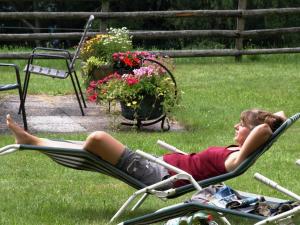 Zahrada ubytování Ferienwohnung am Oberrainerhof