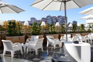 Balkón nebo terasa v ubytování Hotel Villamadrid