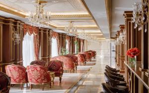 Posezení v ubytování Shamakhi Palace Sharadil