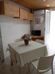 TV a/nebo společenská místnost v ubytování Casa vacanze Piazza Immacolata