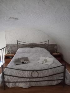 Postel nebo postele na pokoji v ubytování Casa vacanze Piazza Immacolata
