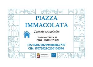 Certifikát, hodnocení, plakát nebo jiný dokument vystavený v ubytování Casa vacanze Piazza Immacolata