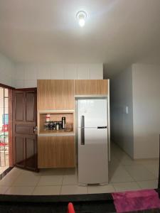 Η κουζίνα ή μικρή κουζίνα στο Casa em barreirinhas