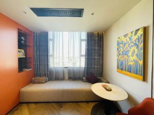 Posezení v ubytování Tianyongge Art Hotel Shanghai Disney Store
