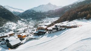 Grünwald Resort Sölden during the winter
