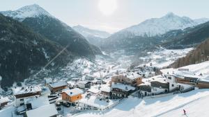Grünwald Resort Sölden during the winter