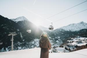 Grünwald Resort Sölden during the winter