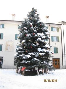 Albergo Centrale v zimě