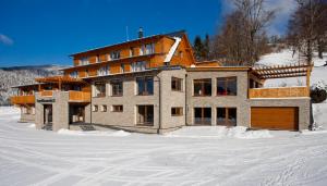 Hotel Havrania v zime