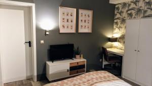 Postel nebo postele na pokoji v ubytování Hotel Bodethal