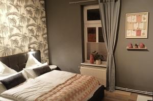 Postel nebo postele na pokoji v ubytování Hotel Bodethal