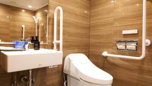 Koupelna v ubytování Hotel Nostal Yokote + 37 fotografií