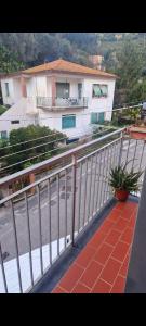 a view from a balcony of a house at Apartment Vincenzina in Monterosso al Mare
