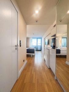 Kuchyň nebo kuchyňský kout v ubytování Orbi apartment Lilu + 9 fotografií