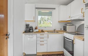 Η κουζίνα ή μικρή κουζίνα στο Holiday Home Brudelysvej Væggerløse Iv