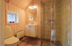 Koupelna v ubytování Four-Bedroom Holiday Home In Vig