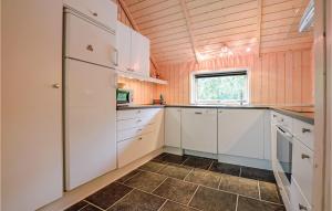Kuchyň nebo kuchyňský kout v ubytování Four-Bedroom Holiday Home In Vig