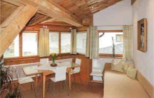 Ein Sitzbereich in der Unterkunft Ferienhaus - Westendorf