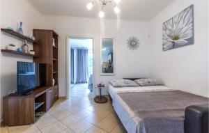 Postel nebo postele na pokoji v ubytování Apartment Raduniceva I