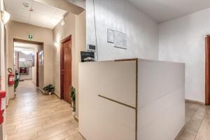 Kuchyň nebo kuchyňský kout v ubytování Hotel principe