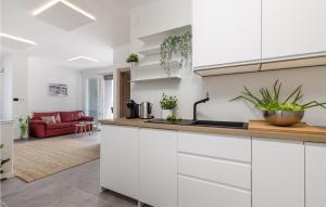 Kuchyňa alebo kuchynka v ubytovaní Lovely Apartment In Mali Losinj