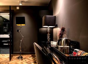 Kuchyň nebo kuchyňský kout v ubytování ARTALE 07 Design Rooms II