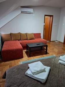 Posezení v ubytování Hotel Koliba na Grza