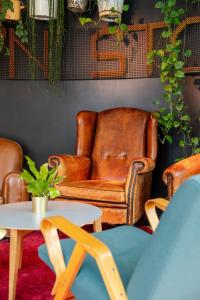 Posezení v ubytování Ruby Lotti Hotel Hamburg