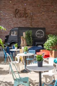Posezení v ubytování Ruby Lotti Hotel Hamburg