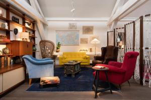 Posezení v ubytování Ruby Claire Hotel Geneva