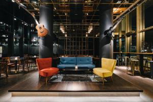 Posezení v ubytování Ruby Lilly Hotel Munich