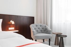 Voodi või voodid majutusasutuse Ruby Hanna Hotel Stuttgart toas