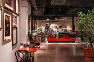 Zona d'estar a Ruby Bea Hotel Florence