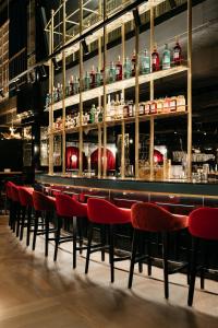 Lounge oder Bar in der Unterkunft Ruby Mimi Hotel Zurich