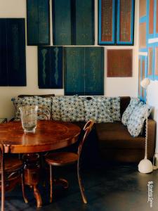 A seating area at Casa 34 Dicembre