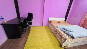 Una cama o camas en una habitación de Maa Buu Chhen