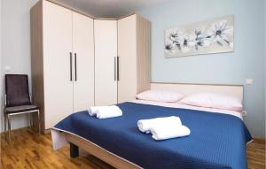 Posteľ alebo postele v izbe v ubytovaní Two-Bedroom Holiday Home In Krusevo