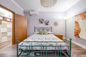 Postel nebo postele na pokoji v ubytování Alexas rooms