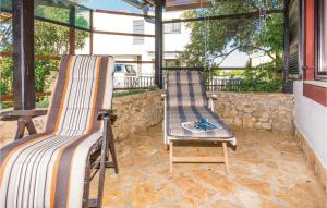 Posezení v ubytování Holiday Home Privlaka Put Grzanove Punte