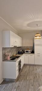 A kitchen or kitchenette at Residenza Il Principe Bilocale Centro